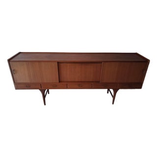Mid Century Scandinavian Svante Skogh Teak Credenza / Sideboard. For Sale