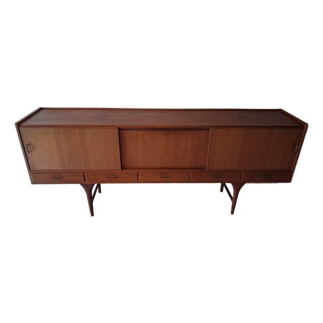 Mid Century Scandinavian Svante Skogh Teak Credenza / Sideboard. For Sale