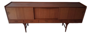 Mid Century Scandinavian Svante Skogh Teak Credenza / Sideboard.