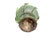 Vintage Brama Frosted Green Art Glass Bowl on Silver-Plated Base For Sale In Baton Rouge - Image 6 of 11