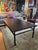 Stitched Leather Cocktail Table by Jacques Adnet, 1950s For Sale - Image 13 of 14