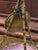 Antique 19th Century Brass & Painted Glass Jewelry Catch For Sale - Image 4 of 8