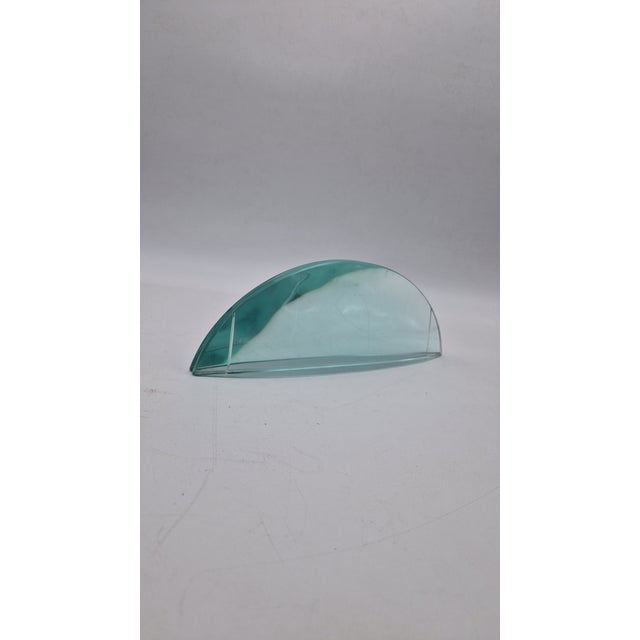 Vintage Photo Frame in Curved and Cut Glass from Fontana Arte, 1960s For Sale - Image 13 of 13