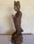 Hand‑Carved Wooden Guanyin / Bodhisattva Statue – 28” Vintage Asian Figure For Sale - Image 4 of 12