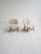 Manufactured by ljungs industrier ab (sweden), designed by alf svensson, 1950s. Pair of "teve" chairs in stained beech...