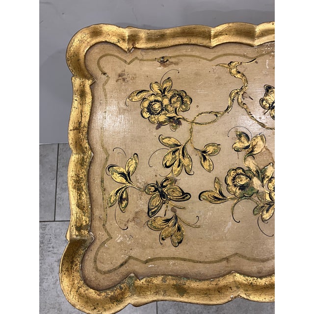 1990s Petite Florentine Table For Sale - Image 4 of 7