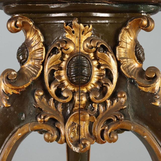 Barocchetto Style Plant Stand, Italy, Early 1900s For Sale - Image 6 of 10
