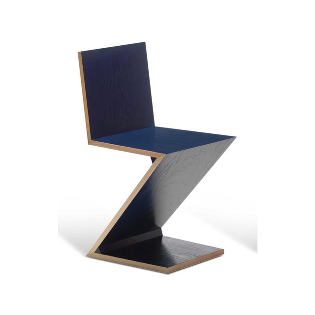 Zig Zag Chair by Gerrit Thomas Rietveld for Cassina For Sale - Image 9 of 16