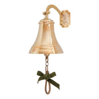 Brass Dinner Bell For Sale