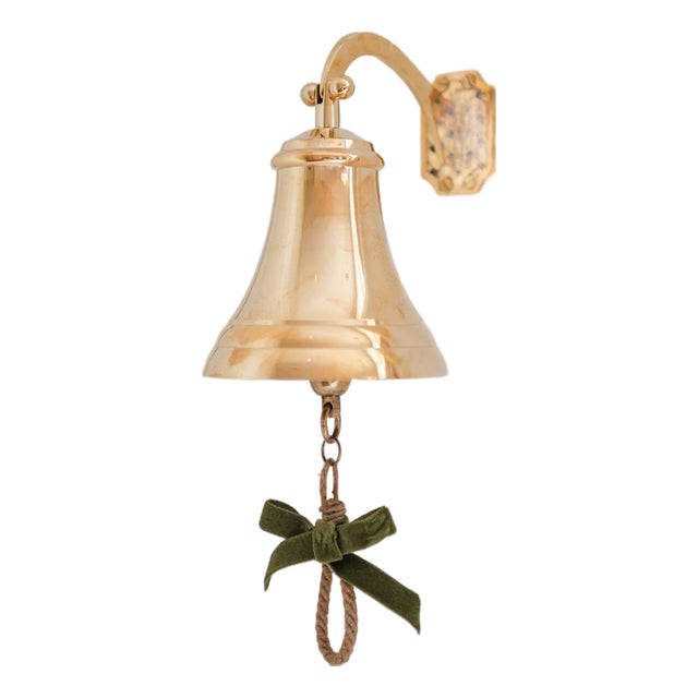 Brass Dinner Bell For Sale
