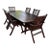 Jensen Outdoor Dining Set With Umbrella For Sale