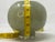 Mid-Century Modern Mid-Century Studio Art Glass Pedestal Squat Vase - Seafoam Mottle 5" For Sale - Image 3 of 6