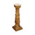 Antique 19th Century Italian Neoclassical Carved Giltwood Marble Top Pedestal For Sale - Image 13 of 13