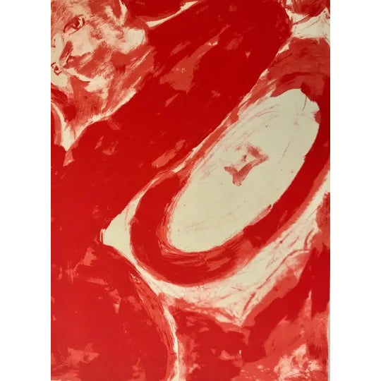 Artist: Edouard Pignon (1905-1993) Country: France Title: Untitled N6-2 Medium: Original Lithograph Matks: not signed nor...