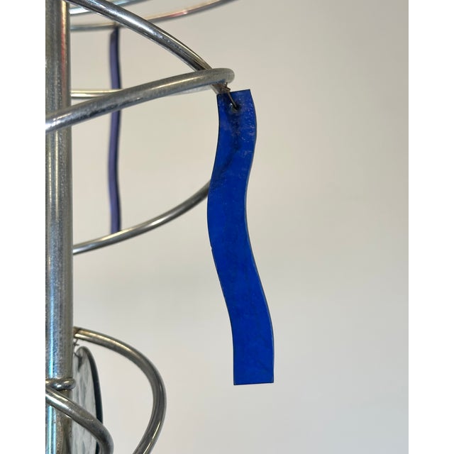 Glass Chandelier by Toni Cordero for Artemide, 1980s For Sale - Image 6 of 12
