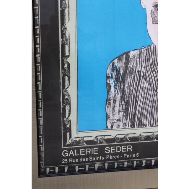 Modern 1966 Vintage "David Hockney" Galerie Sedar Exhibition Poster For Sale - Image 3 of 5