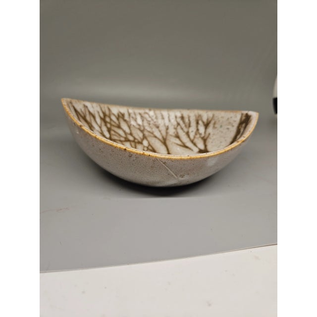 Mid-Century Modern Vintage Anderson Design Studio Ceramic Modernist Tree Mid Century Pottery Tree of Life Birch Art Studio Pottery For Sale - Image 3 of 4