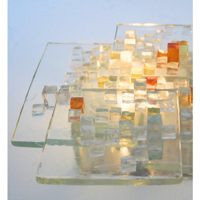 Poliarte Pavo Wall or Ceiling Lamp in Murano Glass by Albano Poli for Poliarte, Italy, 1970s For Sale - Image 4 of 11