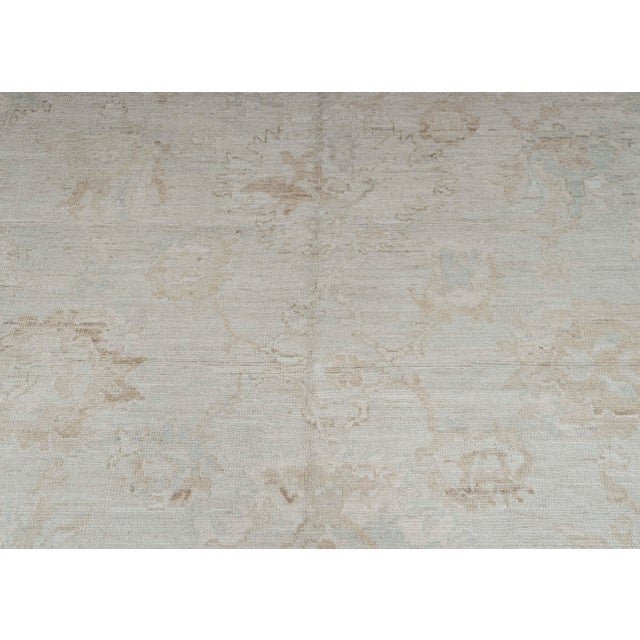 Oushak Rug 8' x 9'4" For Sale - Image 4 of 8