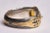 Yellow Sapphire, 18k Gold and Sterling Silver Ring, Size 7.25 For Sale - Image 4 of 5