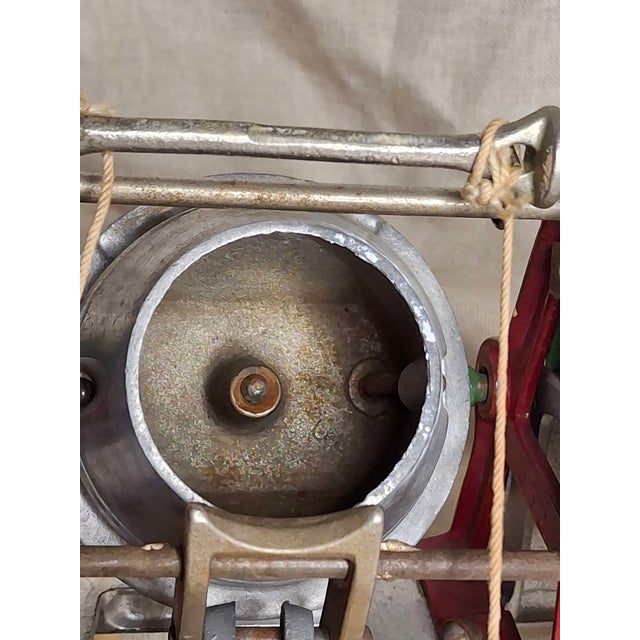 Antique Kenton Jaeger Cement Mixer XL Largest Series Cast Iron & Aluminum Toy For Sale - Image 12 of 14