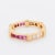 Late 20th Century Cartier - Contessa Vintage Wedding Ring in Yellow and White Gold, Diamonds, Rubies, Size 6.5 For Sale - Image 5 of 7