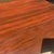 1940s Vintage Mahogany Side Table With Massive Metal and Glass Ball-and-Claw Feet For Sale - Image 5 of 7