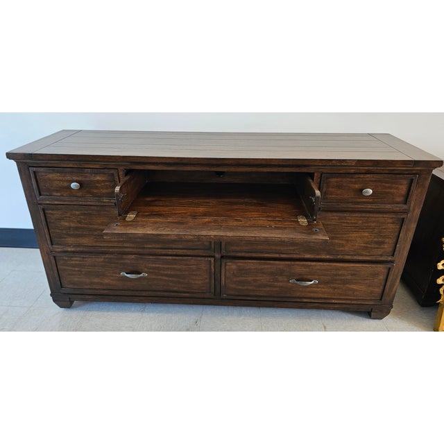 Ethan Allen Reeves Collection Dresser Secretary For Sale - Image 12 of 12