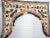 Majestic entirely handmade window or door topper, valance, pelmet, from Barmer or Gujrat, India. This desert town near...