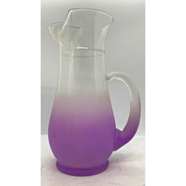 1960s 1960s Mid Century Blendo Orchid Pitcher For Sale - Image 5 of 5