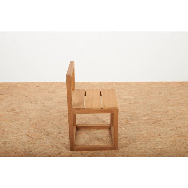Wood Outdoor Collection Wooden Chair by Peter Wigglesworth for Formatera, 1985. For Sale - Image 7 of 11
