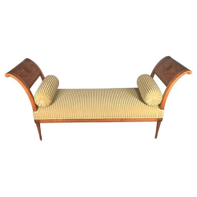 19th Century Neo-Classical Chairs in the style of Jacob Henri, France, Set of 4 For Sale - Image 8 of 9