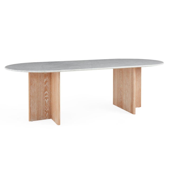 Jonathan Adler Brussels T-Base Dining Table | Chairish