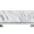 1980s Hollywood Regency Style Carved Wooden Mantel/Entrance Table (Silver-Plated Finish) For Sale - Image 12 of 16