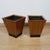1930s Art Deco Walnut Paper Bins, 1930s, Set of 2 For Sale - Image 5 of 5