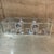 1980s Krosno Poland 3-Part Divided Clear Glass Relish Dish Heavy Hand-Blown Art Glass For Sale - Image 4 of 7