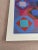 Blue Original Victor Vasarely "Oc-Ta" Op Art Screenprint, Framed For Sale - Image 8 of 13