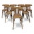Wood Bistro Chairs from Baumann, Set of 7 For Sale - Image 7 of 7