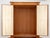 Late 20th Century Empire Style Cherrywood Bookcase Cabinet For Sale - Image 5 of 9