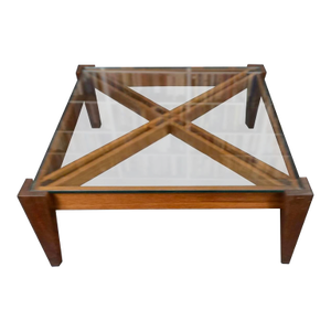 Íkonos Glass-Topped Coffee Table by Rob Edley Welborn