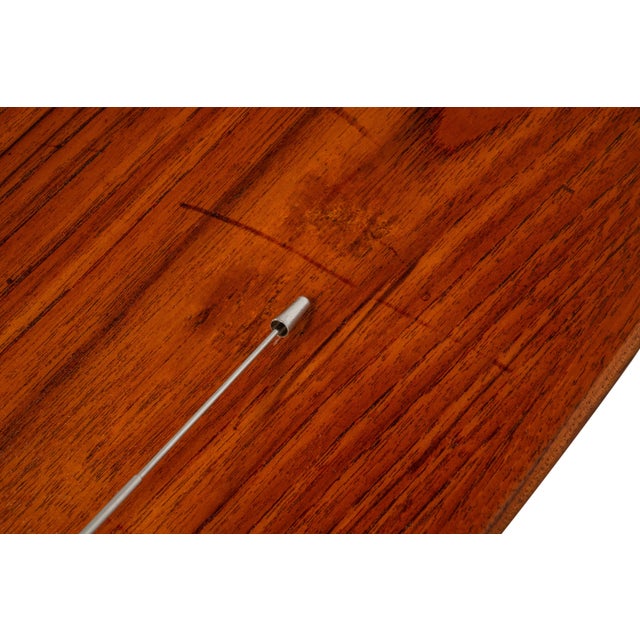 Danish Mid-Century Modern Extension Dining Table in Teak Attributed to Harry Østergaard for Randers Møbelfabrik, Denmark, C. 1960s For Sale - Image 12 of 17