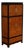 Century Chin Hua Furniture Asian Style Burl Wood Cabinet Armoire For Sale