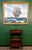 "The Clipper Ship Thessalus" by DINSDALE, John Bentham (English, 1927-2008) The Thessalus was a 1782-ton iron-hulled,...