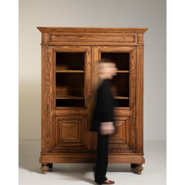 Traditional Oak Vitrine, Antique, France, Circa 1880 For Sale - Image 3 of 16