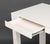 Late 20th Century Modern White Lacquered Parson's Desk For Sale - Image 5 of 7
