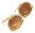 1990s Verdura Five Buck Yellow + White Gold Indian Head Coin Cufflinks - 2 Pieces For Sale