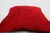 Red Handmade Home Decor Red Tone Pillow Cover -20'' X 20'' For Sale - Image 8 of 8