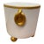 Miniature Cachepot With Gilded Handles and Ball Feet For Sale