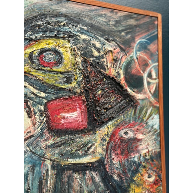 Bengt Fredriksson, Composition, 1960s, Oil on Canvas For Sale - Image 6 of 18