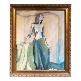 Abstract Nude Painting of a Woman For Sale